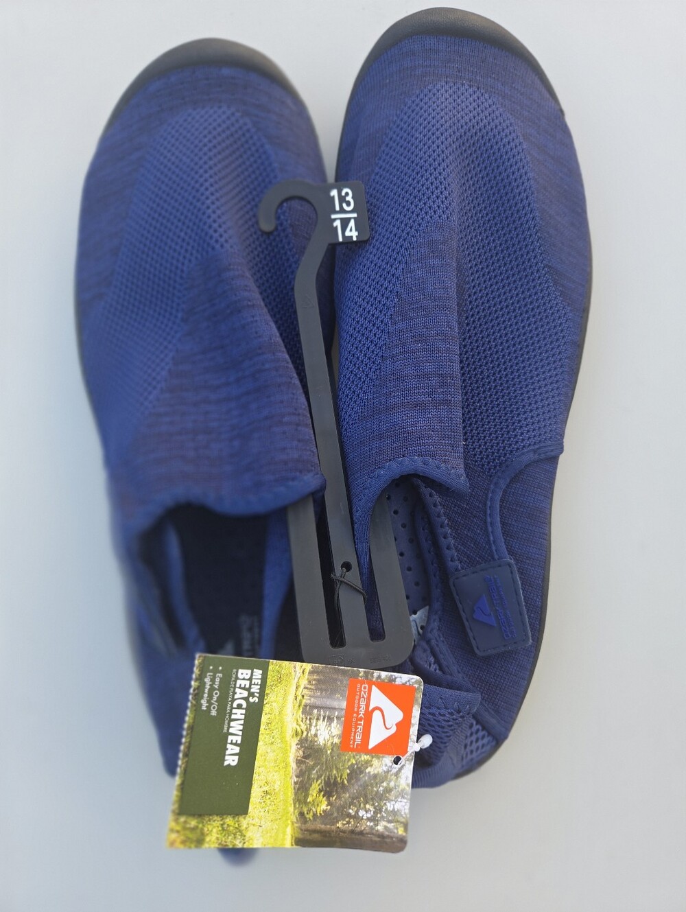 Ozark Trail Blue Slip-On Water Shoes